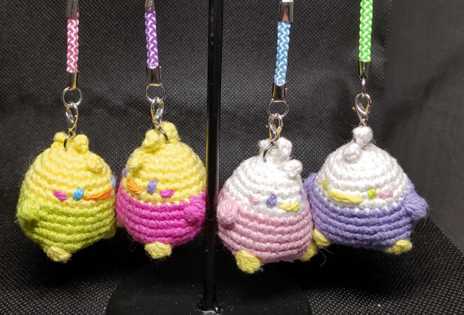 Cockatiel Phone Charms